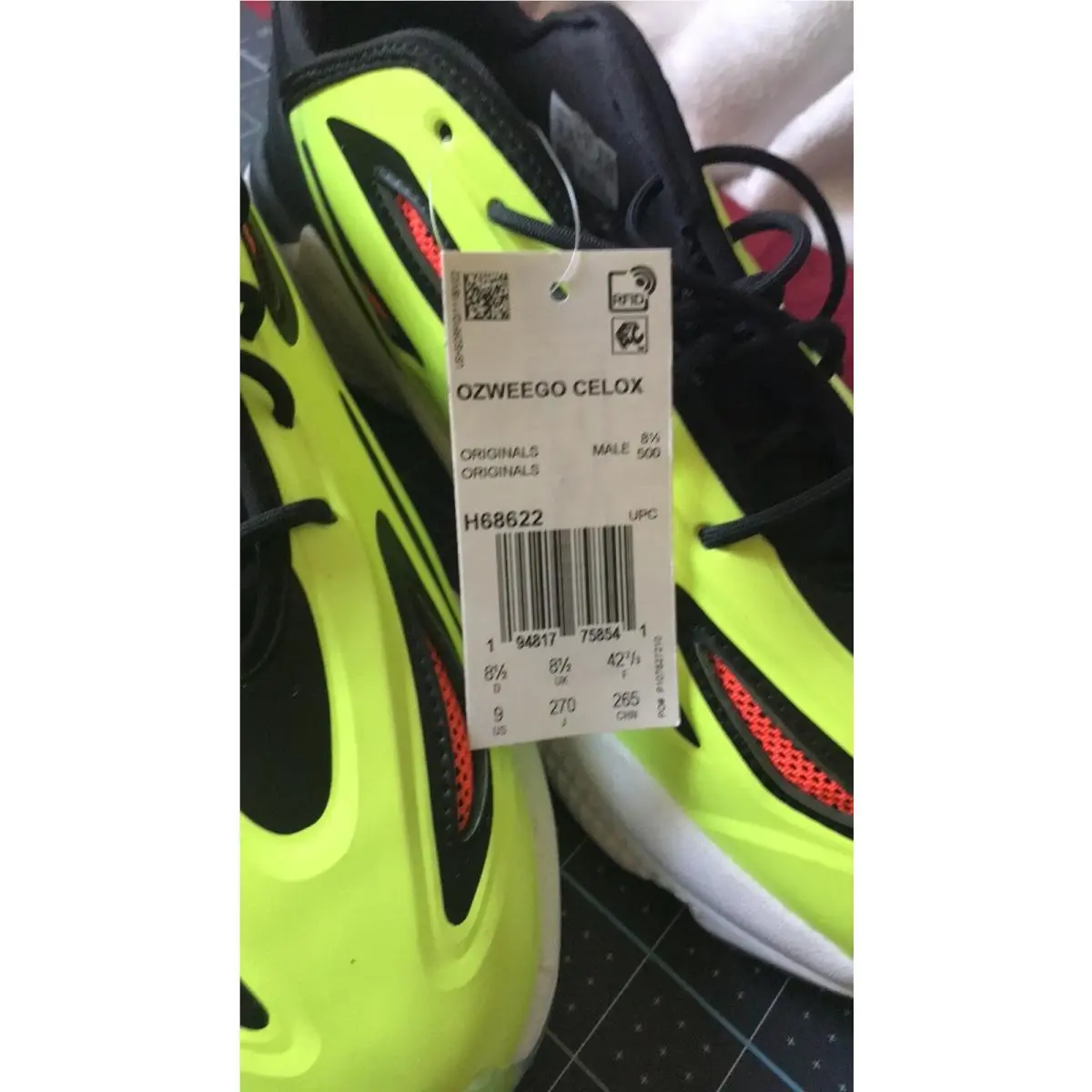 Adidas shoes - Adidas Ozweego Celox - Ozweego Celox - H68622 - Yellow (UPC: 0194817758541) 5