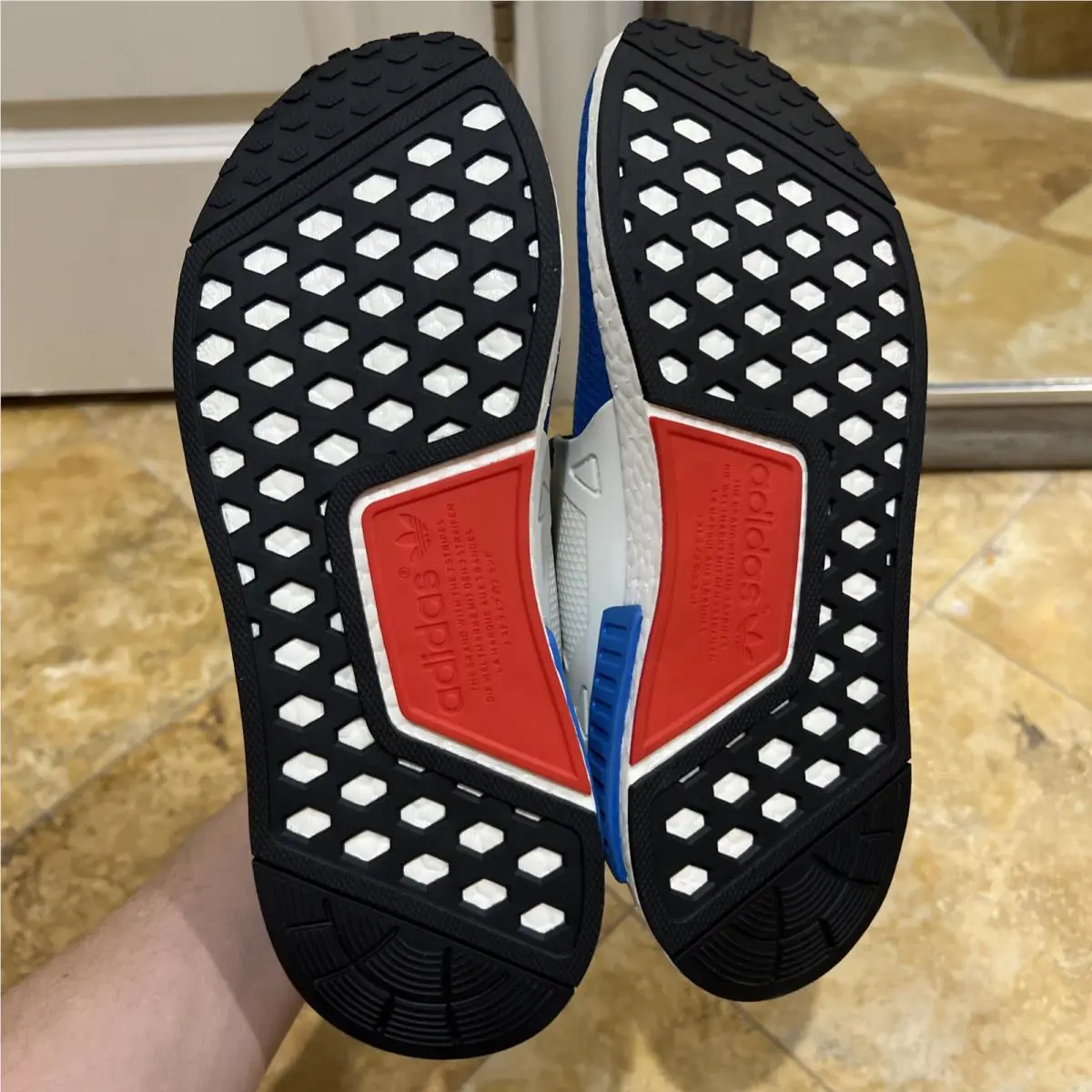 Adidas shoes - adidas NMD XR1 - NMD - CG3092 - Blue/White/Red 2