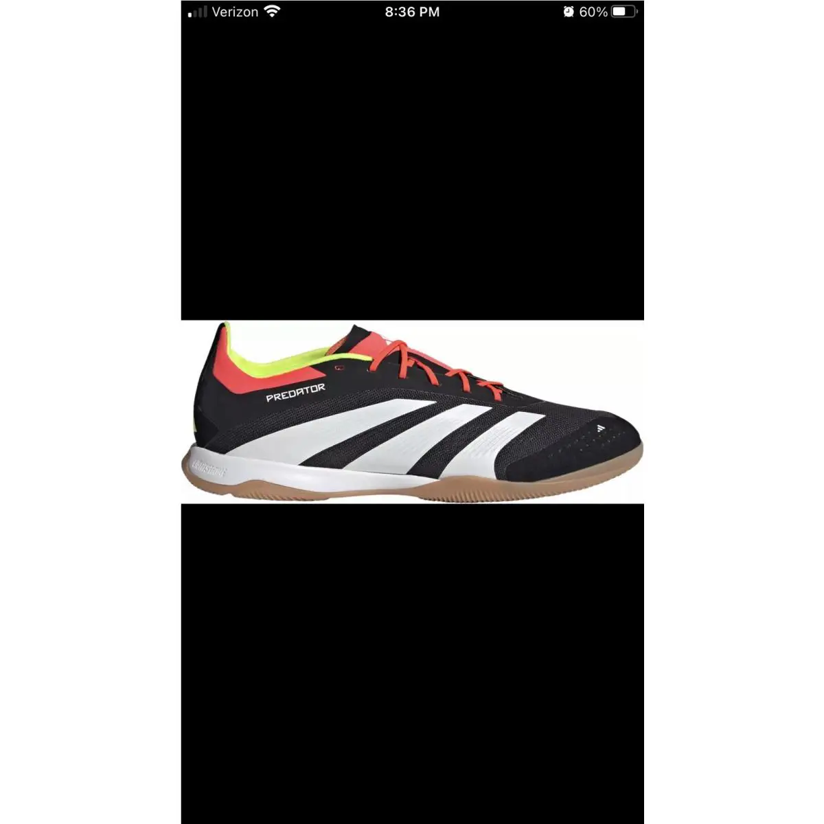 Adidas shoes - adidas Predator - Predator - IG7798 - Black / Cloud White / Solar Red 5