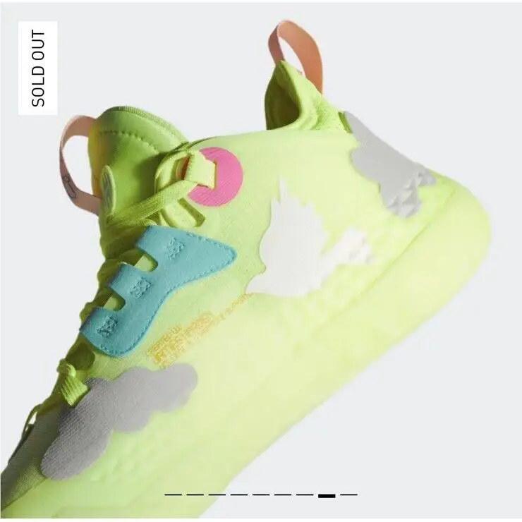 Adidas shoes - adidas Harden Vol. 5 - Harden - FY2118 - Yellow 2