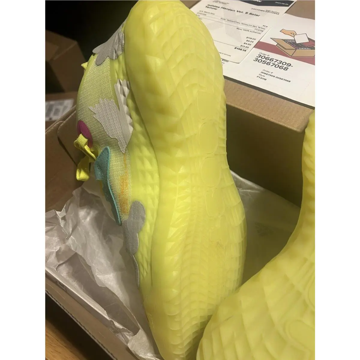 Adidas shoes - adidas Harden Vol. 5 - Harden - FY2118 - Yellow 15