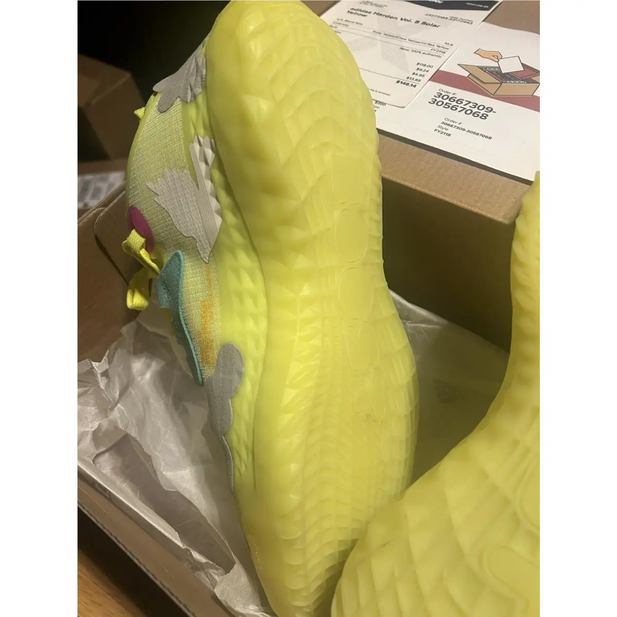 Adidas shoes - adidas Harden Vol. 5 - Harden - FY2118 - Yellow 16