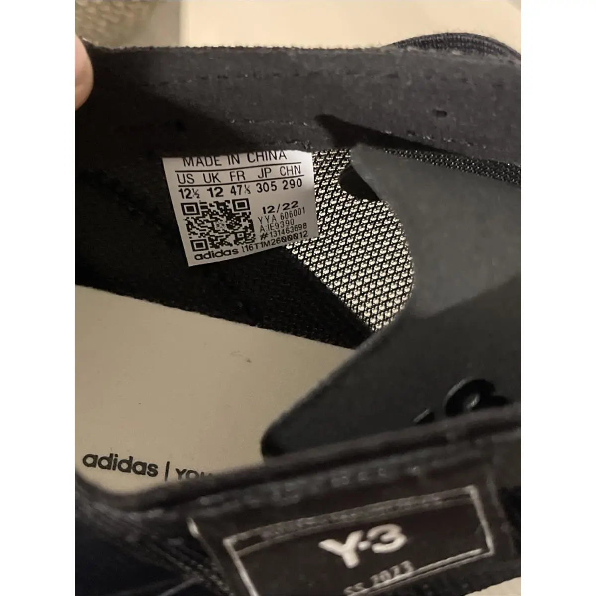 Adidas shoes - adidas Y-3 Takumi Sen 9 - IE9390 - Black/Black/Off White 17