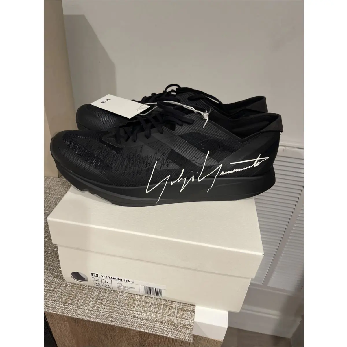 Adidas shoes - adidas Y-3 Takumi Sen 9 - IE9390 - Black/Black/Off White 0