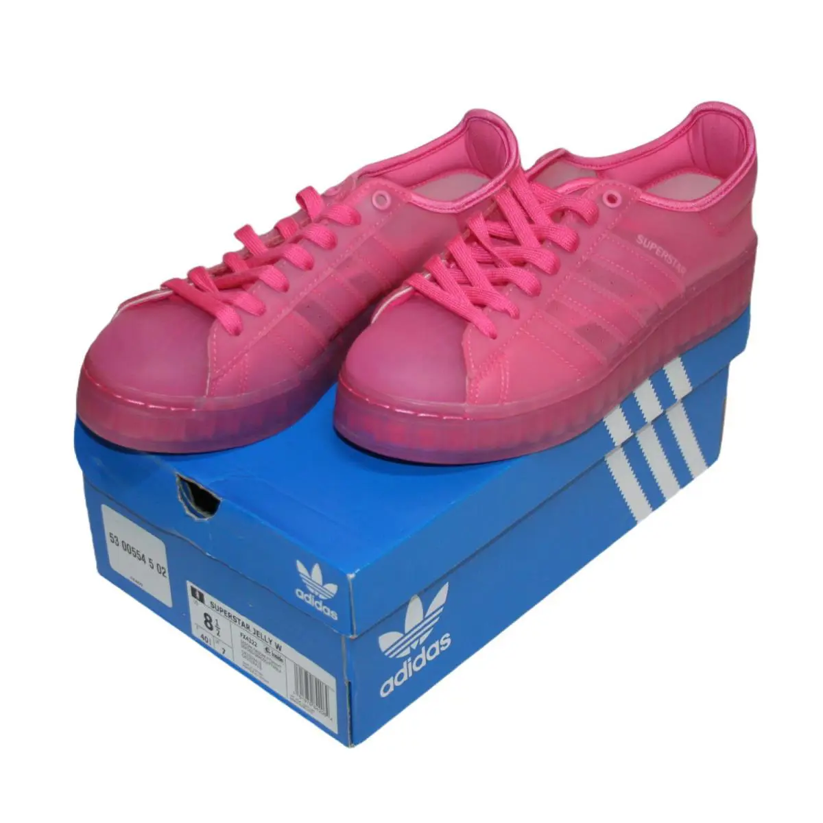 Adidas shoes - adidas Superstar Jelly W - Superstar Jelly - FX4322 - SESOPK/SESOPK/FTWWHT (UPC: 191979842064) 2