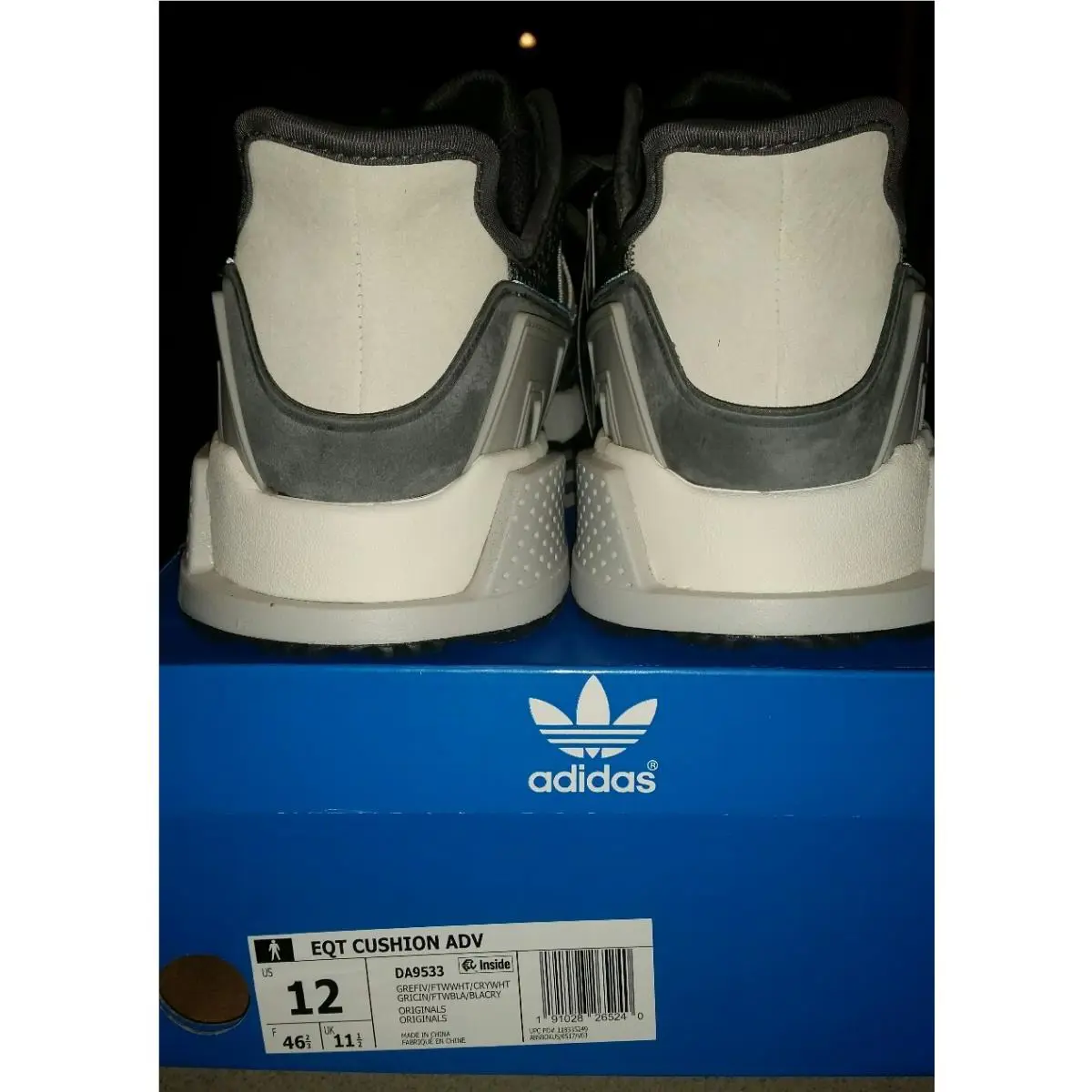 Adidas shoes - adidas EQT Cushion ADV - EQT Cushion ADV - Gray (UPC: 191028265240) 5