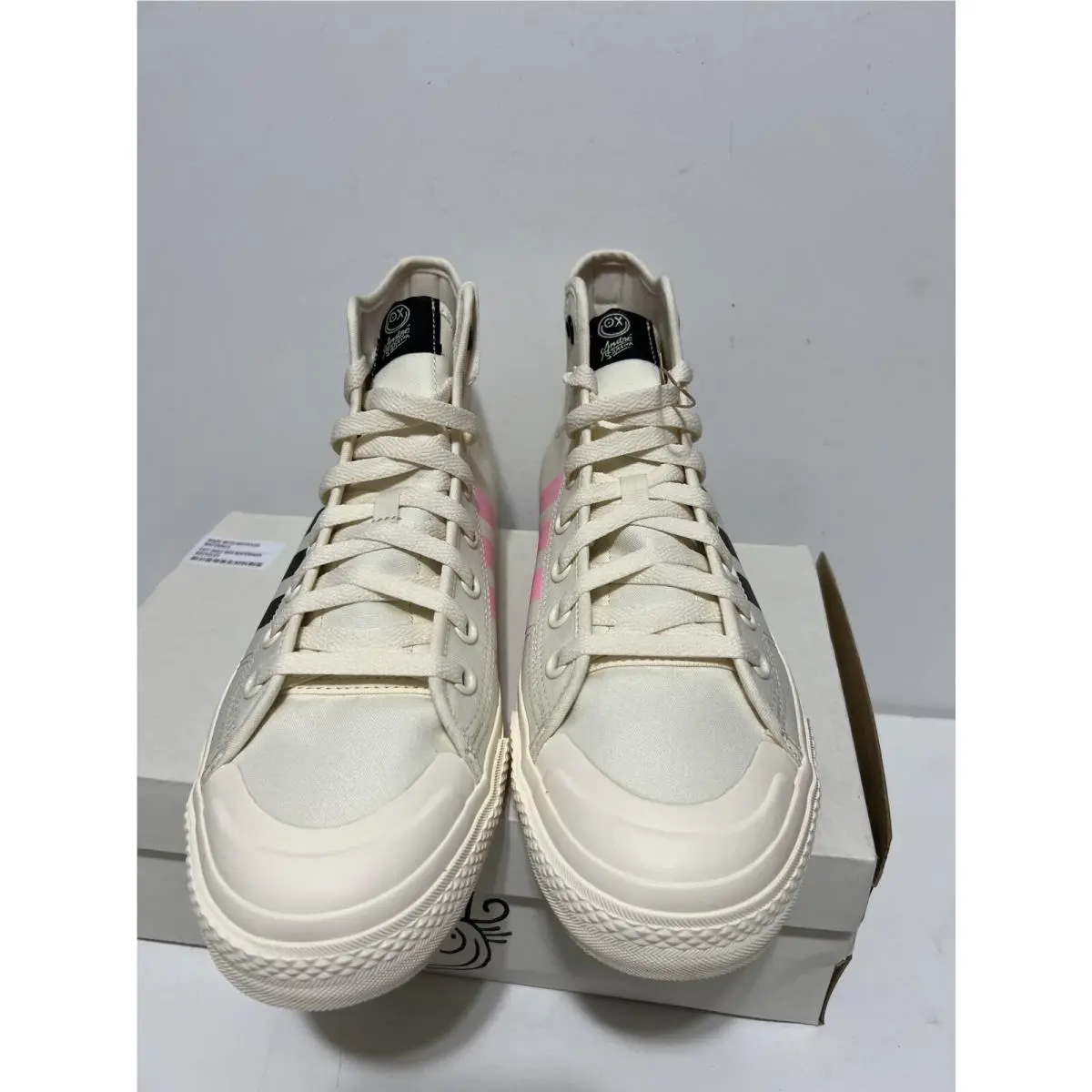 Adidas shoes - Adidas Originals Nizza High GZ2204 - GZ2204 - Core White/Black (UPC: 0195740523701) 1