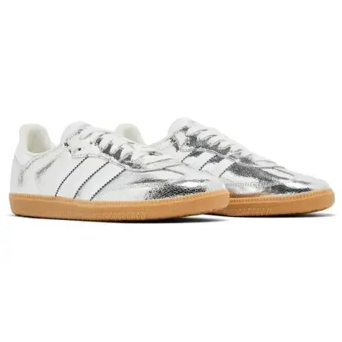 Adidas shoes - adidas Samba - Samba - JR0035 - Silver 1