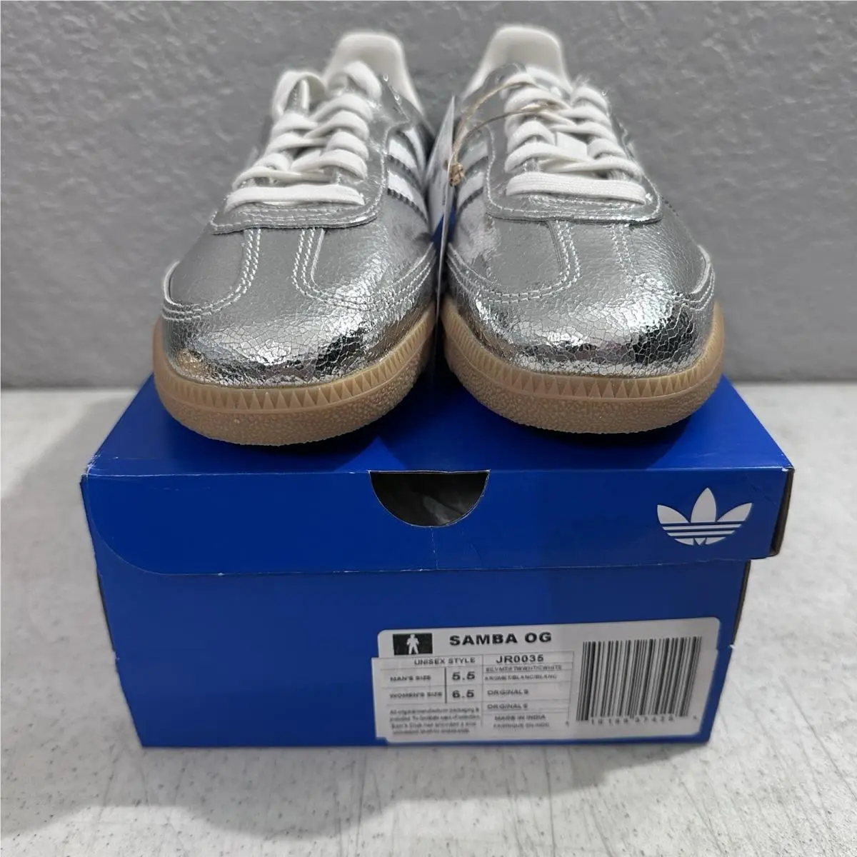 Adidas shoes - adidas Samba - Samba - JR0035 - Silver (UPC: 4067904504573) 0