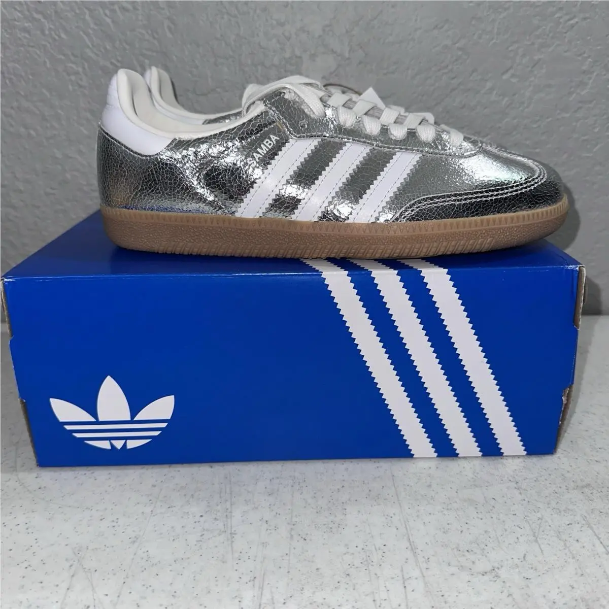 Adidas shoes - adidas Samba - Samba - JR0035 - Silver (UPC: 4067904504573) 1
