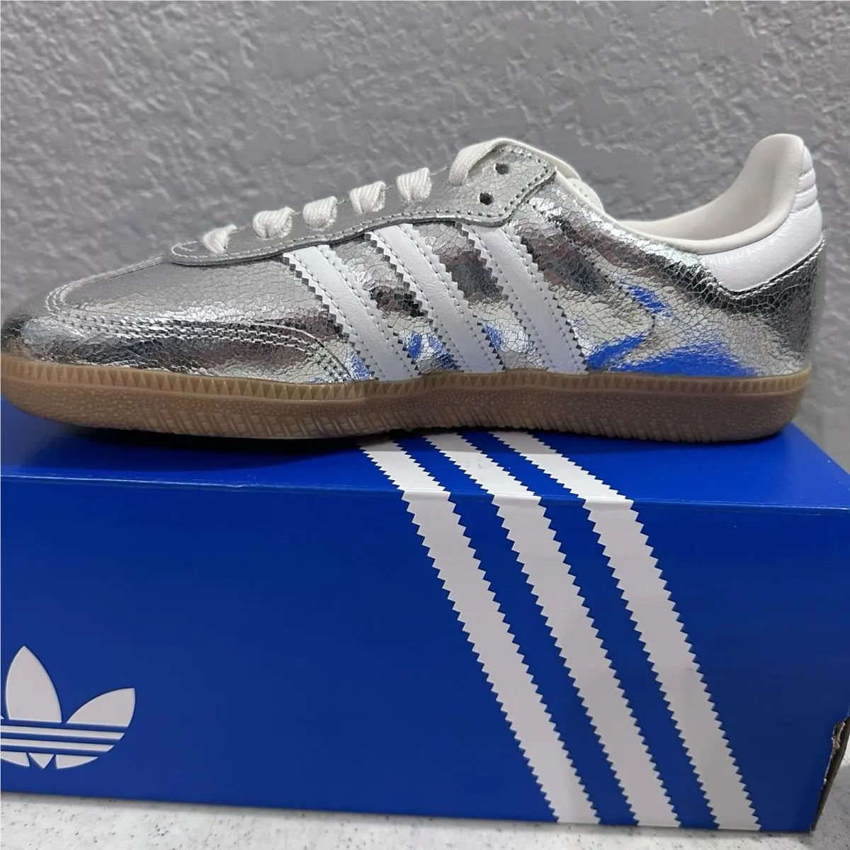 Adidas shoes - adidas Samba - Samba - JR0035 - Silver (UPC: 4067904504573) 5