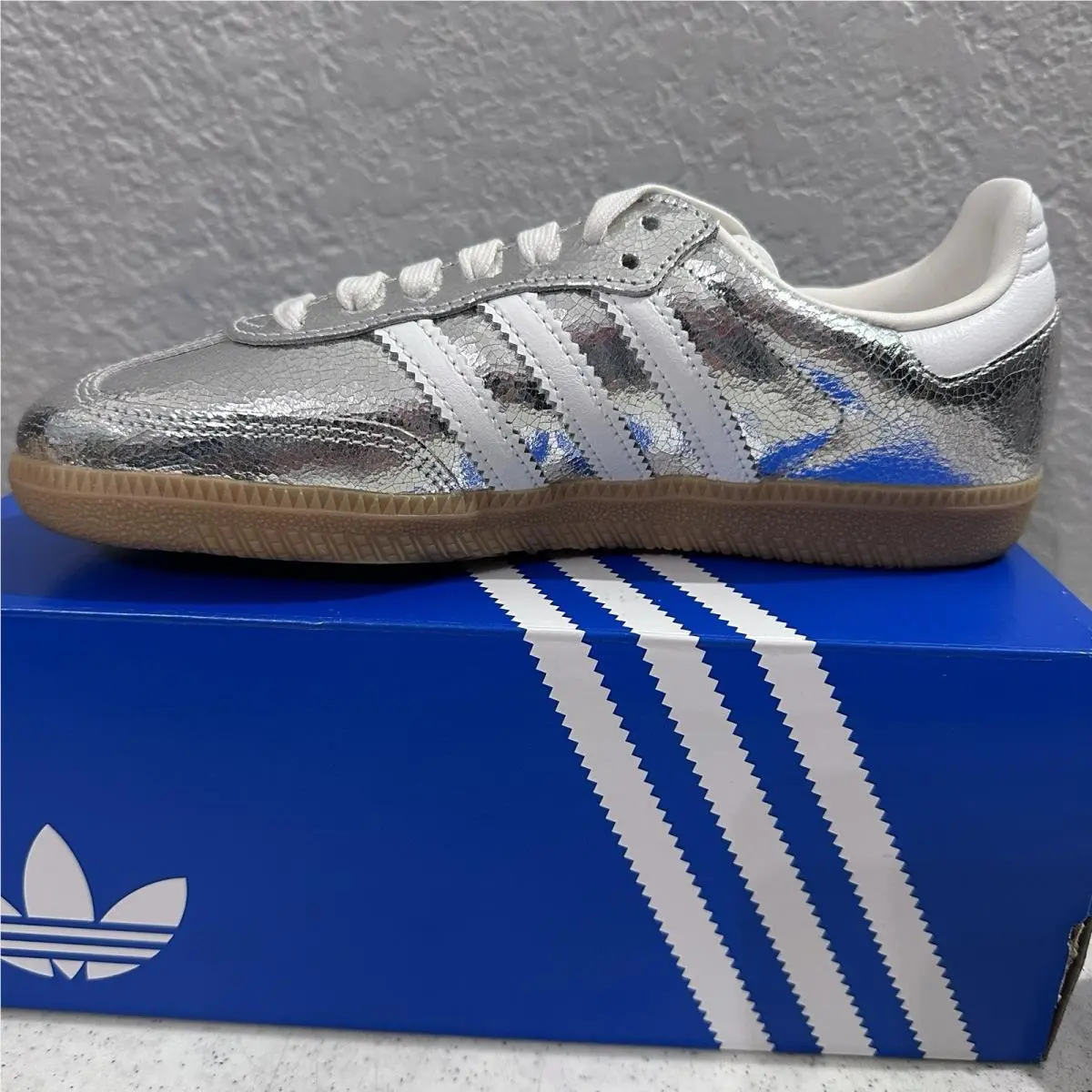 Adidas shoes - adidas Samba - Samba - JR0035 - Silver (UPC: 4067904504573) 6