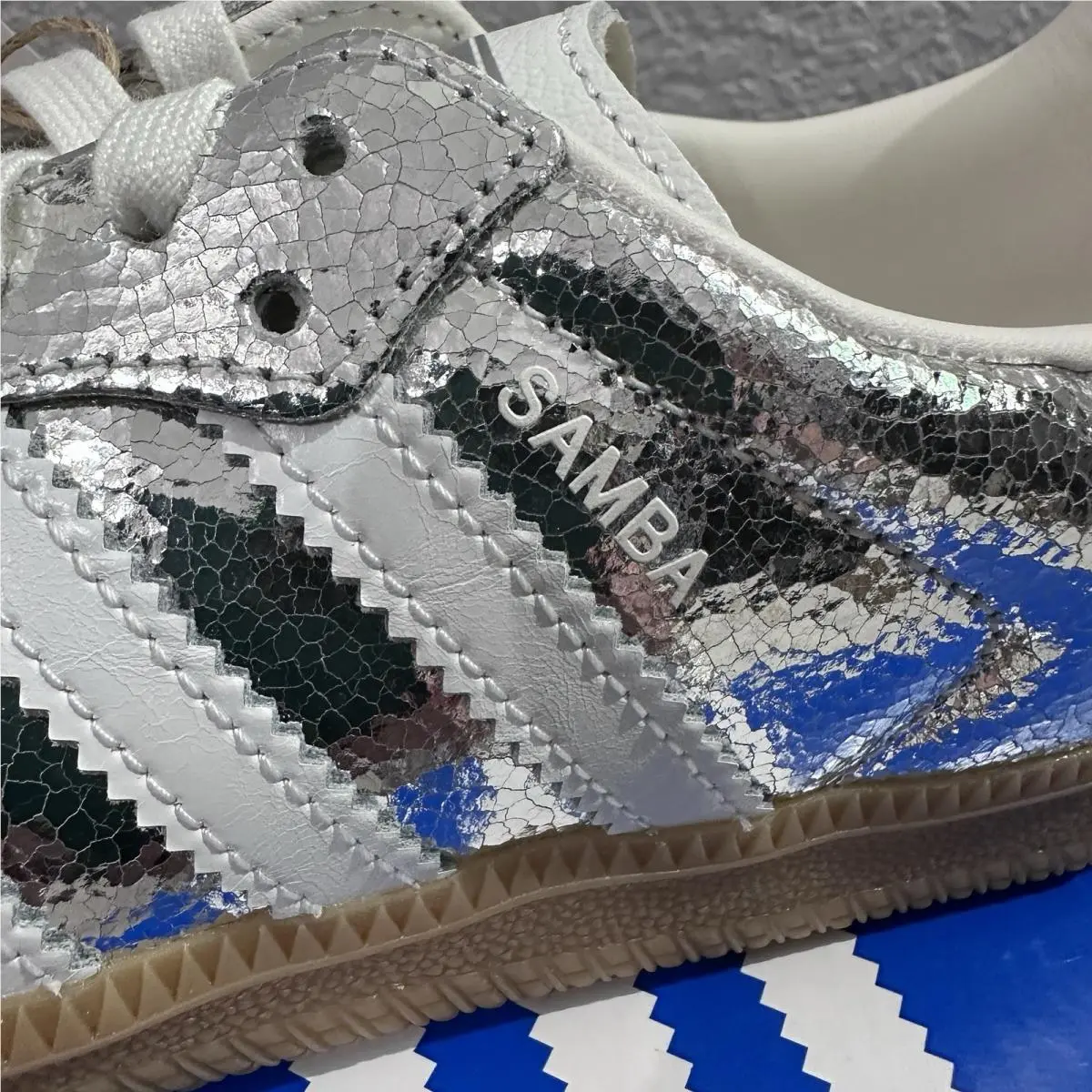 Adidas shoes - adidas Samba - Samba - JR0035 - Silver (UPC: 4067904504573) 8
