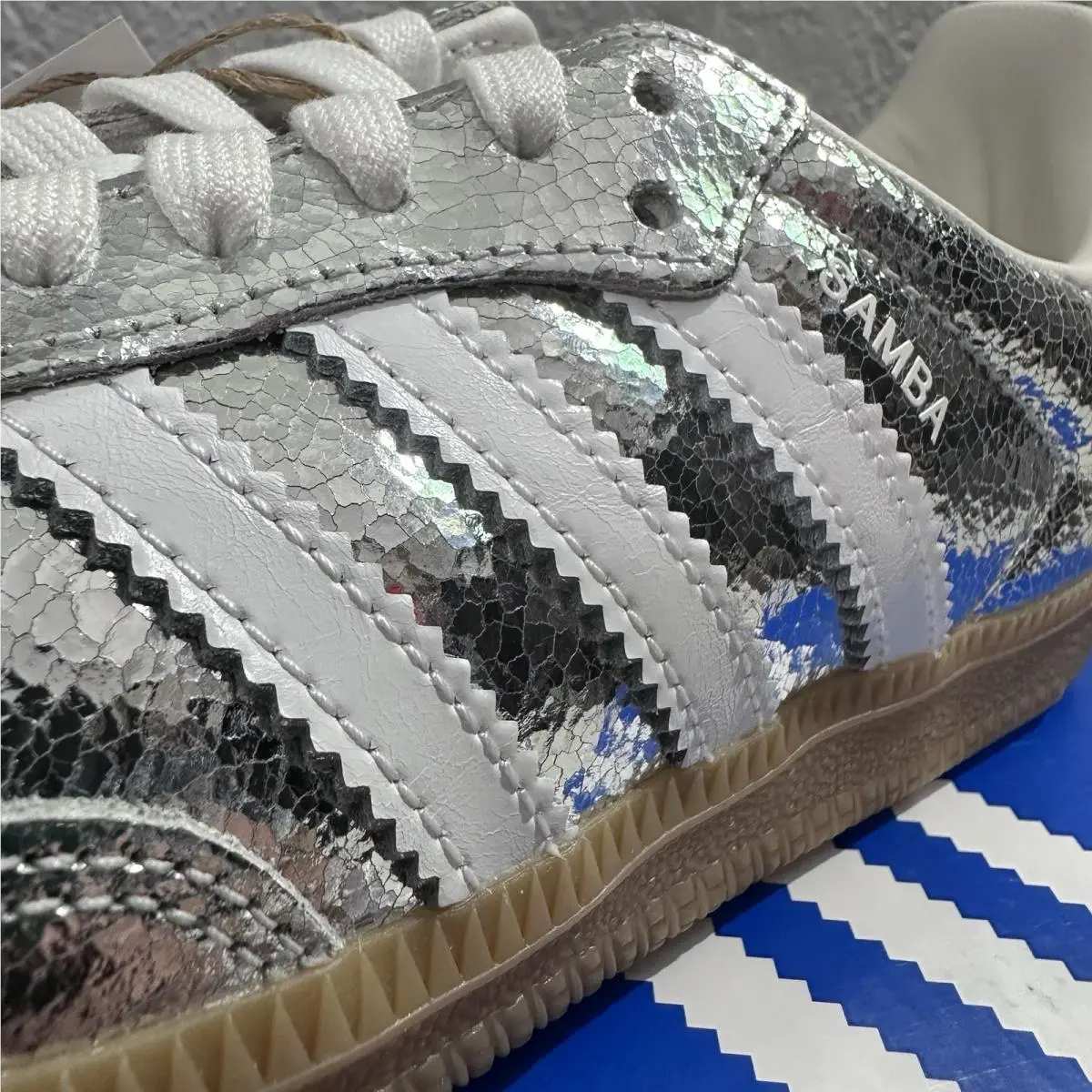 Adidas shoes - adidas Samba - Samba - JR0035 - Silver (UPC: 4067904504573) 9