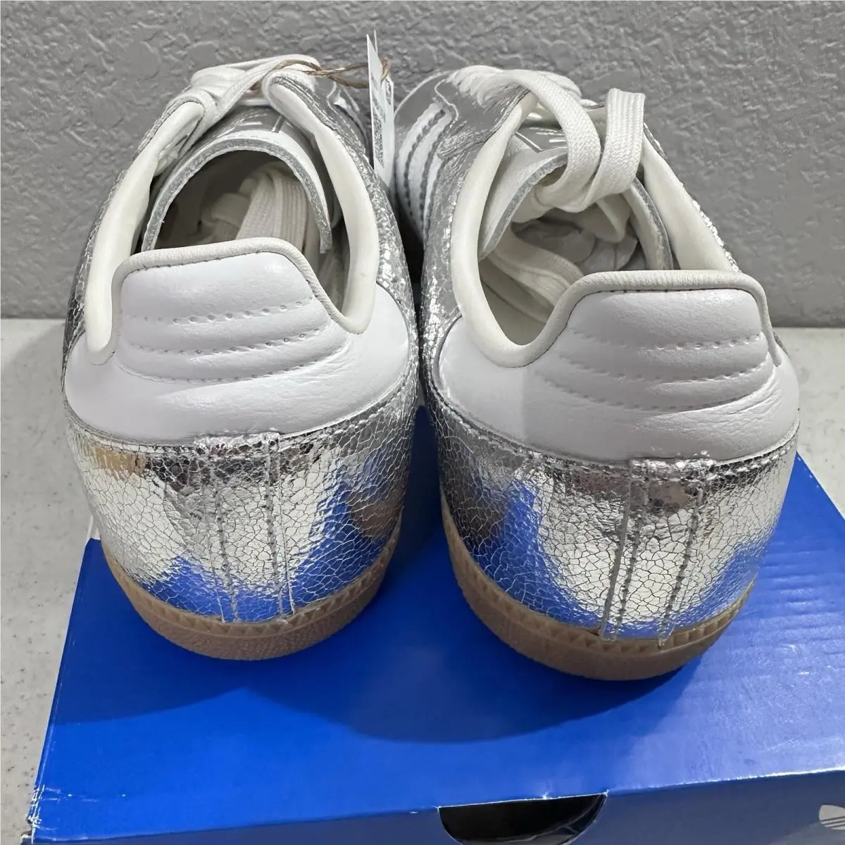 Adidas shoes - adidas Samba - Samba - JR0035 - Silver (UPC: 4067904504573) 11