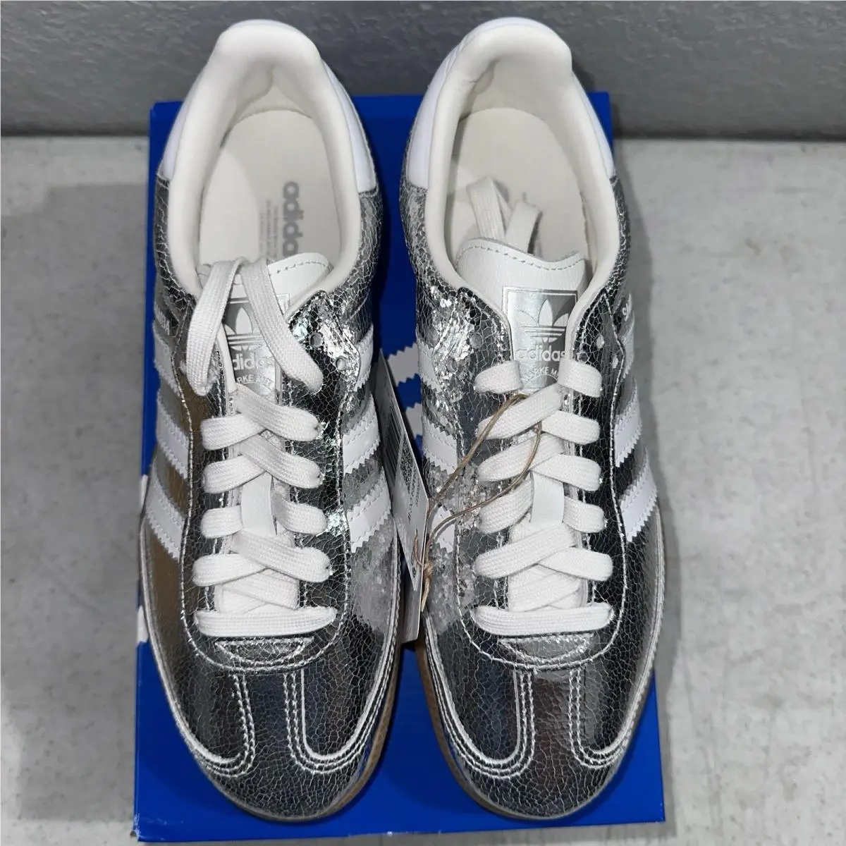 Adidas shoes - adidas Samba - Samba - JR0035 - Silver (UPC: 4067904504573) 3