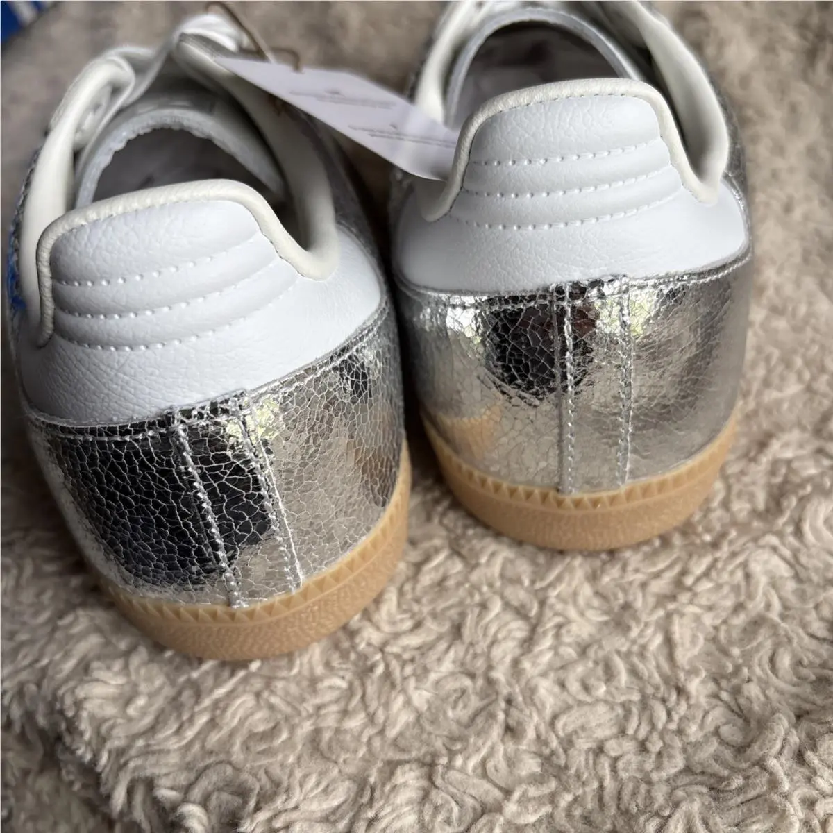 Adidas shoes - adidas Samba - Samba - JR0035 - Silver 2