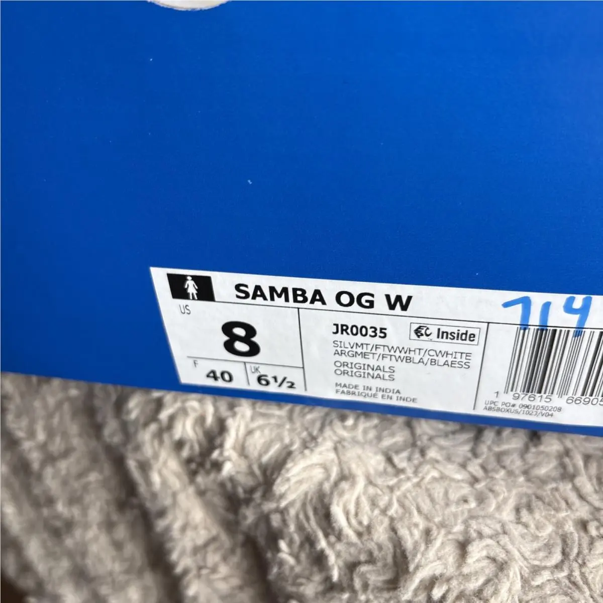 Adidas shoes - adidas Samba - Samba - JR0035 - Silver 5