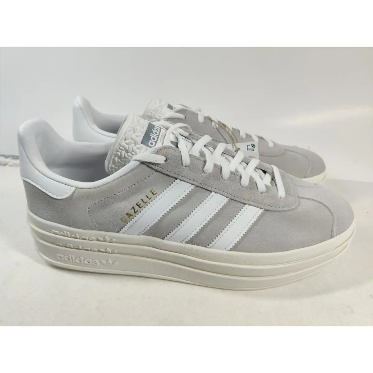 Adidas shoes - adidas Gazelle - Gazelle - HQ6893 - Gray, Manufacturer: Grey Two/Cloud White/Core White (UPC: 4066748981427) 1