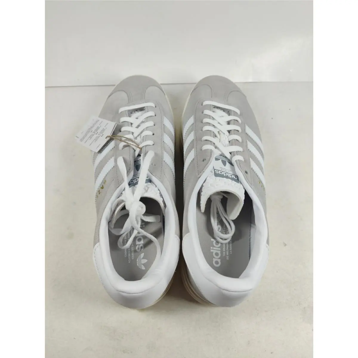 Adidas shoes - adidas Gazelle - Gazelle - HQ6893 - Gray, Manufacturer: Grey Two/Cloud White/Core White (UPC: 4066748981434) 4