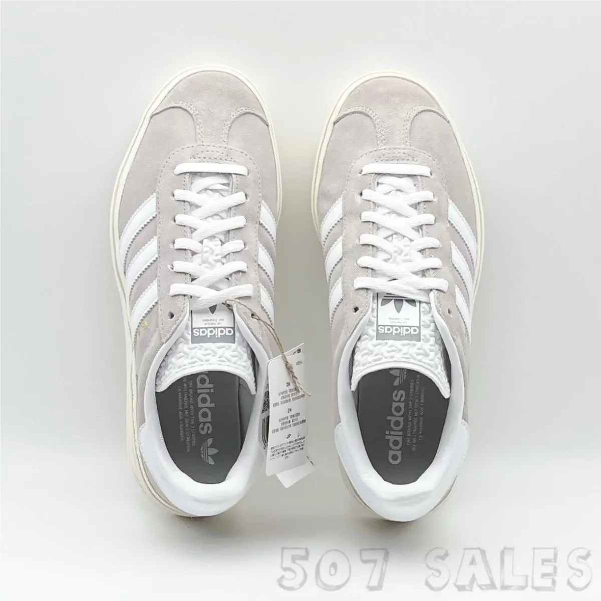 Adidas shoes - adidas Gazelle - Gazelle - HQ6893 - Gray, Manufacturer: Grey Two/Cloud White/Core White (UPC: 4066748981434) 5