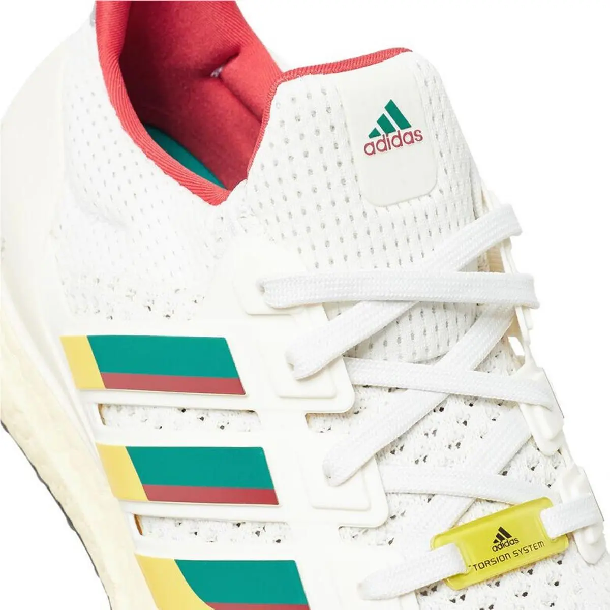 Adidas shoes - adidas UltraBoost DNA - UltraBoost DNA - H05265 - Cream White / Eqt Green / Scarlet 3