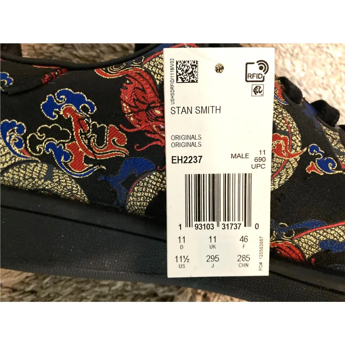 Adidas shoes - adidas Stan Smith - Stan Smith - EH2237 - Black 5