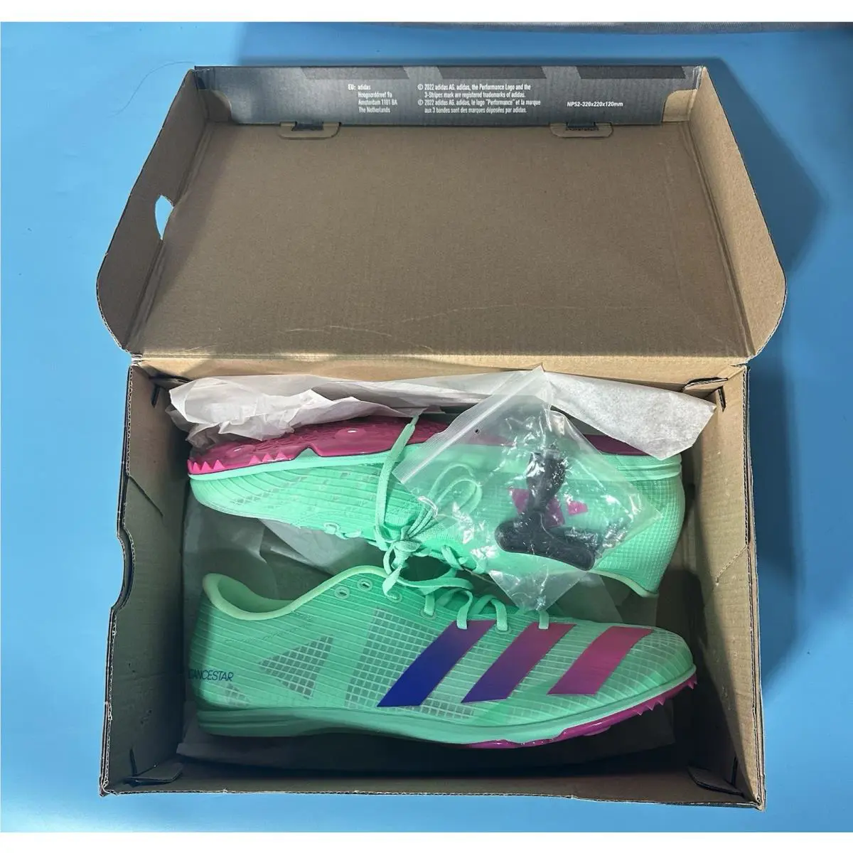 Adidas shoes - adidas Distancestar - Distancestar - GV9078 - Green (UPC: 0195747120897) 0
