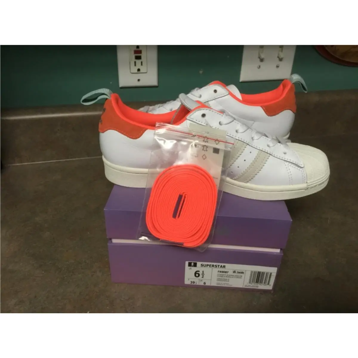 Adidas Originals Superstar Girls Are Awesome Shoes Men`s 6.5
