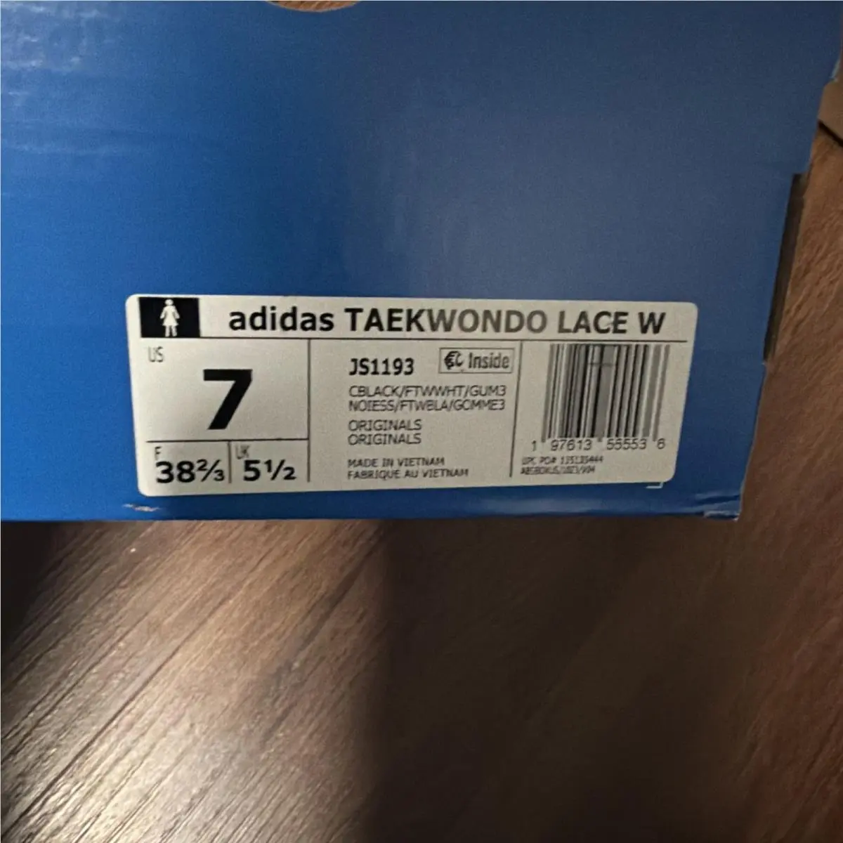 Adidas shoes - adidas TAEKWONDO LACE - TAEKWONDO LACE - JS1193 - Black (UPC: 197613551866) 3
