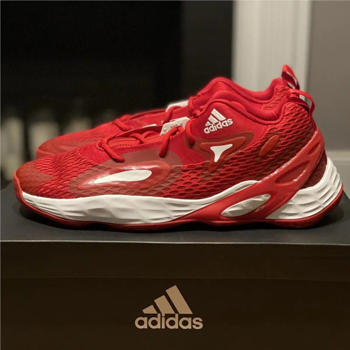 Adidas shoes - adidas Exhibit A - Exhibit - GW7925 - Red 0