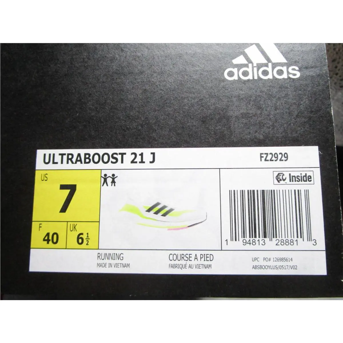 Adidas shoes - adidas Ultraboost 21 - Ultraboost - Yellow 7