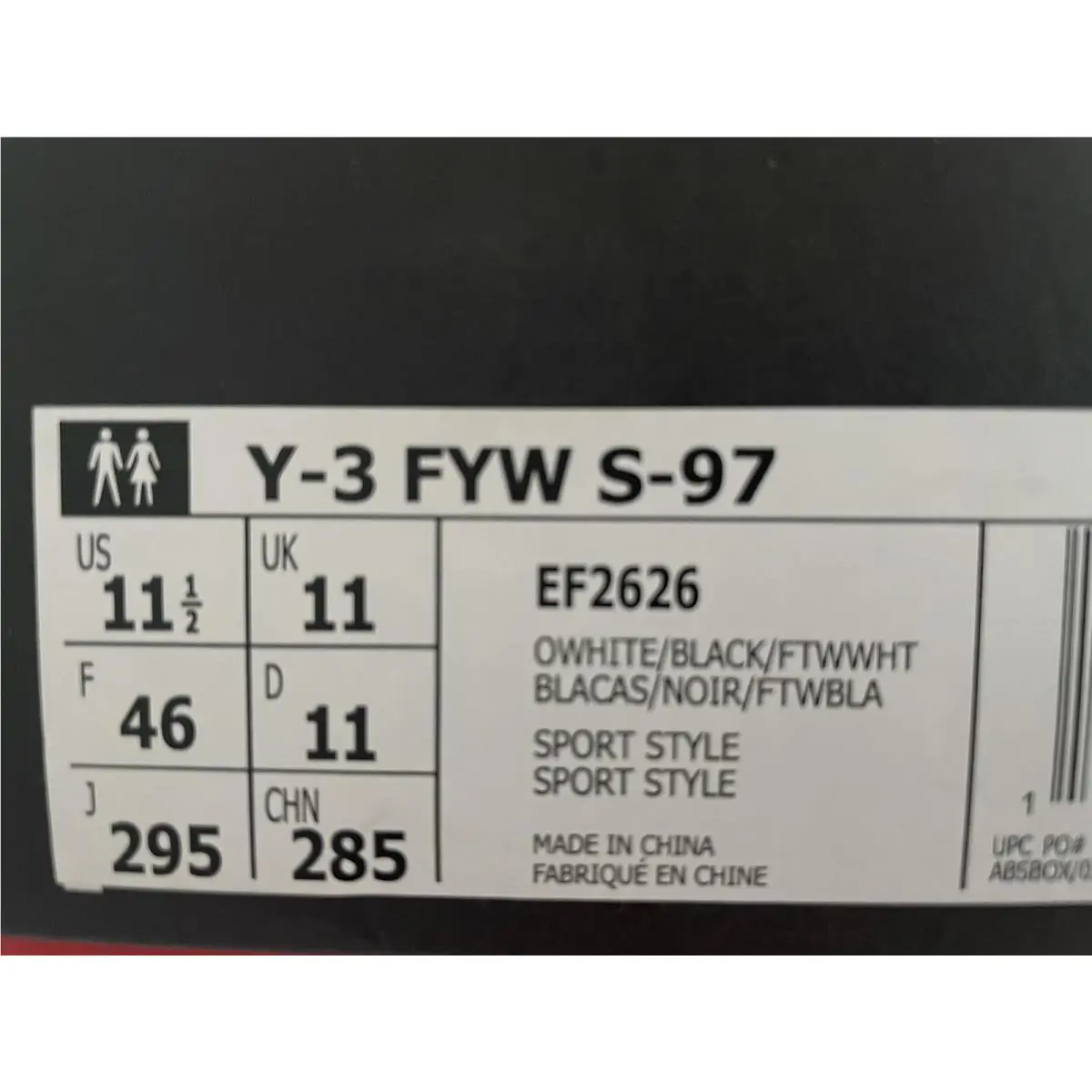 Adidas shoes - adidas Y-3 FYW S-97 - FYW - EF2626 - Ivory 5