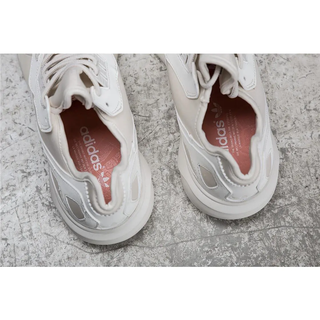 Adidas shoes - adidas Tubular - Tubular - B24349 - Off White/Dusty Pink 6