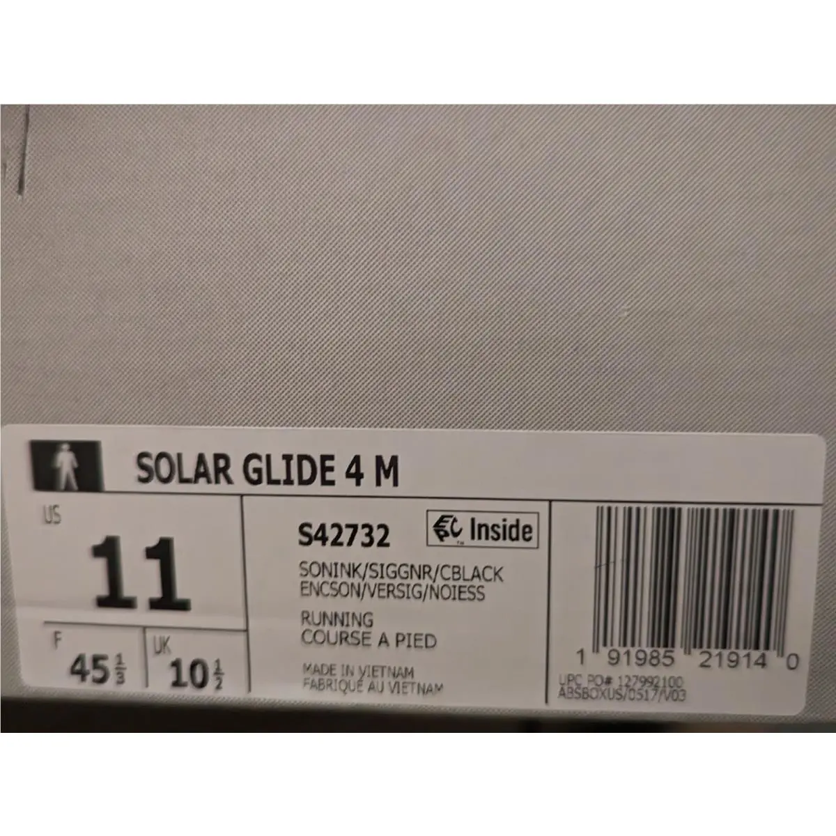 Adidas shoes - adidas Solar Glide - Solar Glide - Sonic Ink / Signal Green / Core Black 4