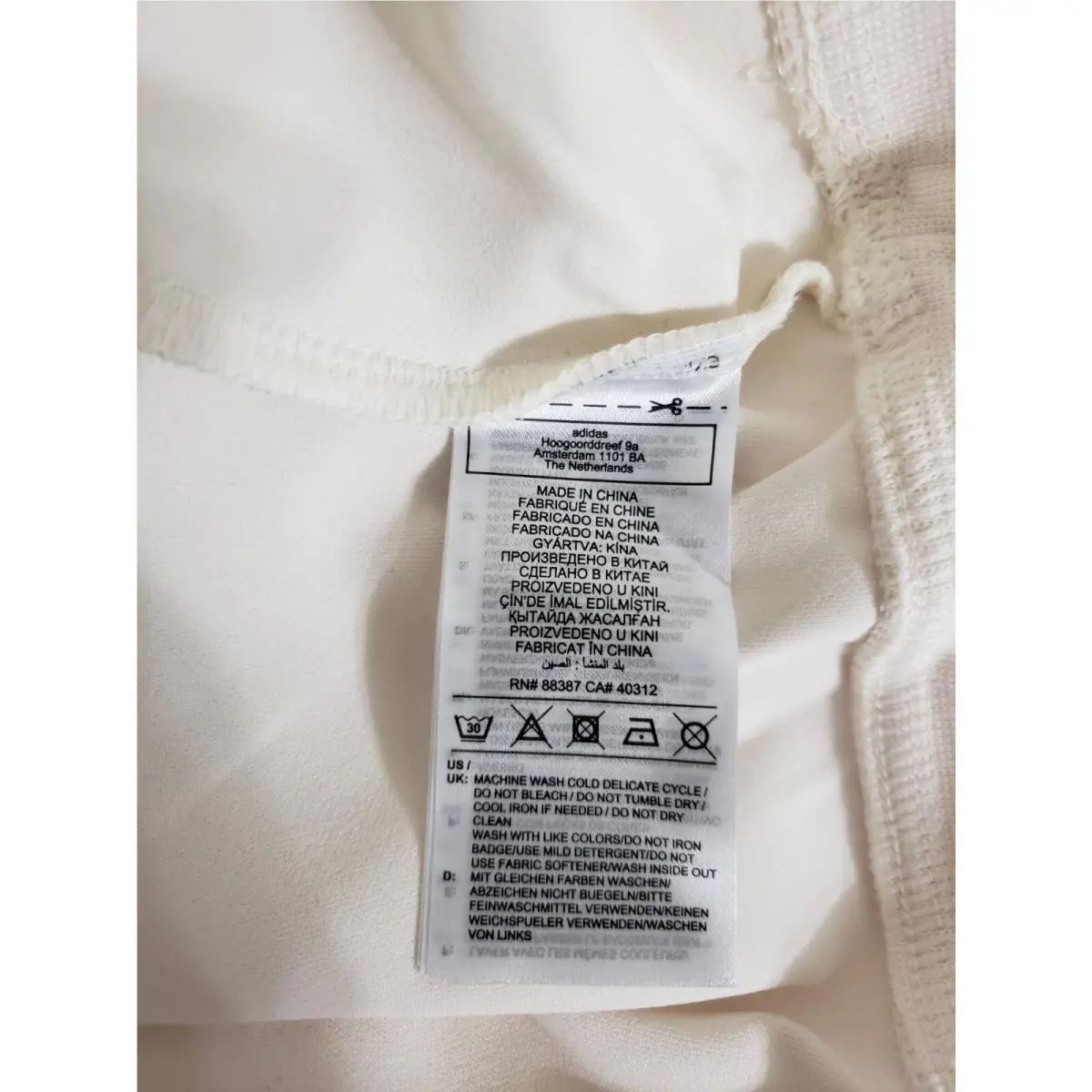 Adidas clothing - White (UPC: 195746805894) 7