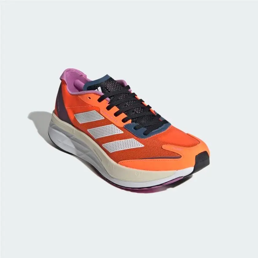 Adidas shoes - adidas adizero boston - adizero boston - GX6652 - Solar Orange/Cloud White/Wonder Steel 0