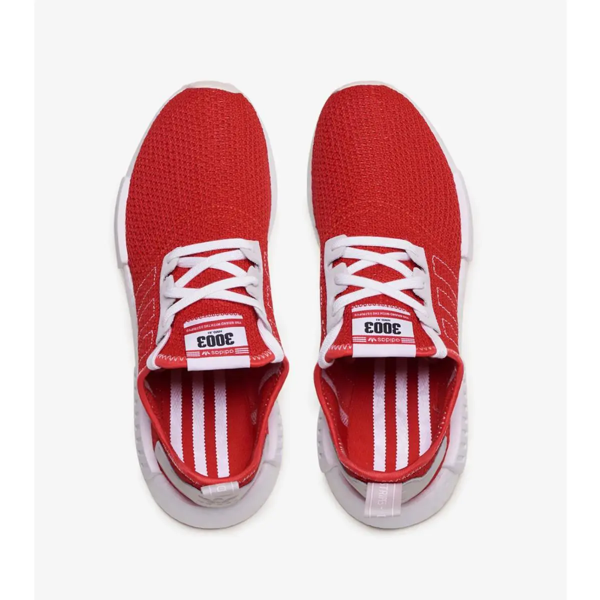 Adidas shoes - RED/CREAM - BD7897 4