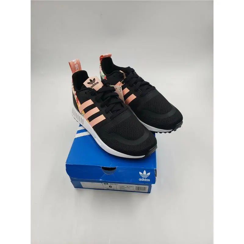 Adidas Multix J FY2591 Black Floral Pink Womens SZ 6 EU 36