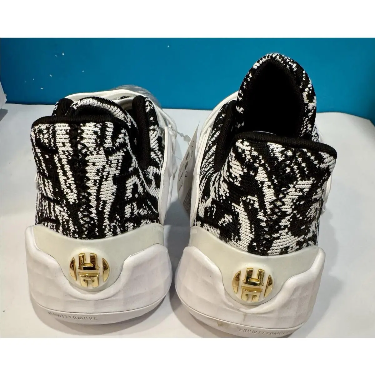 Adidas shoes - adidas Harden Vol. 4 - Harden - EF1260 - White, Manufacturer: Cloud White/Core Black/Pale Nude 3