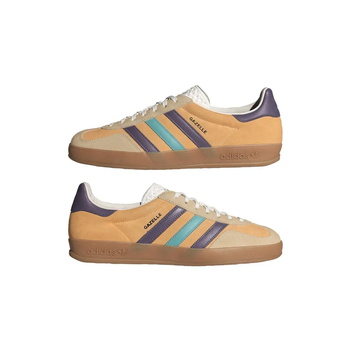 Adidas shoes - adidas Gazelle Indoor - Gazelle Indoor - IG1636 - Glow Orange Shadow Violet (UPC: 196472827365) 7