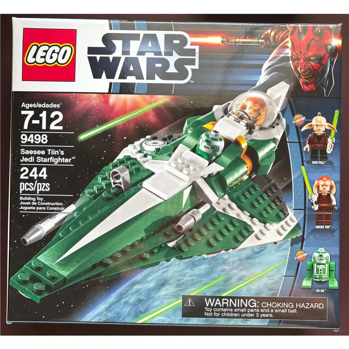 Lego Star Wars 9498 Saesee Tiin`s Jedi Starfighter Bent Corner