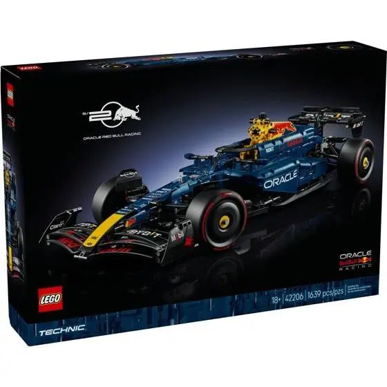 Lego Technic Oracle Red Bull Racing RB20 F1 Race Car Model Kits - 42206