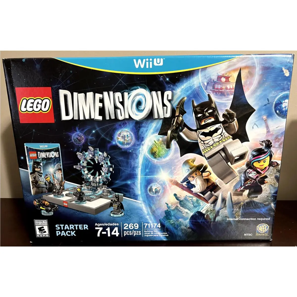 Lego Dimensions Starter Pack Nintendo Wii-u 269 Pieces Batman Plus