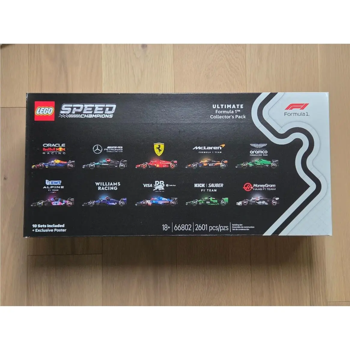 Lego 66802 Speed Champions Ultimate Formula 1 F1 Collector`s Pack 10 Sets in 1