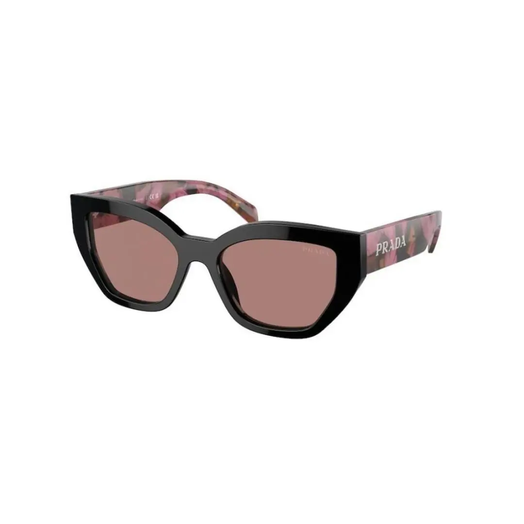 Prada PR A09S 120-10D Mohogany 53 mm Light Brown Lens Women`s Sunglasses