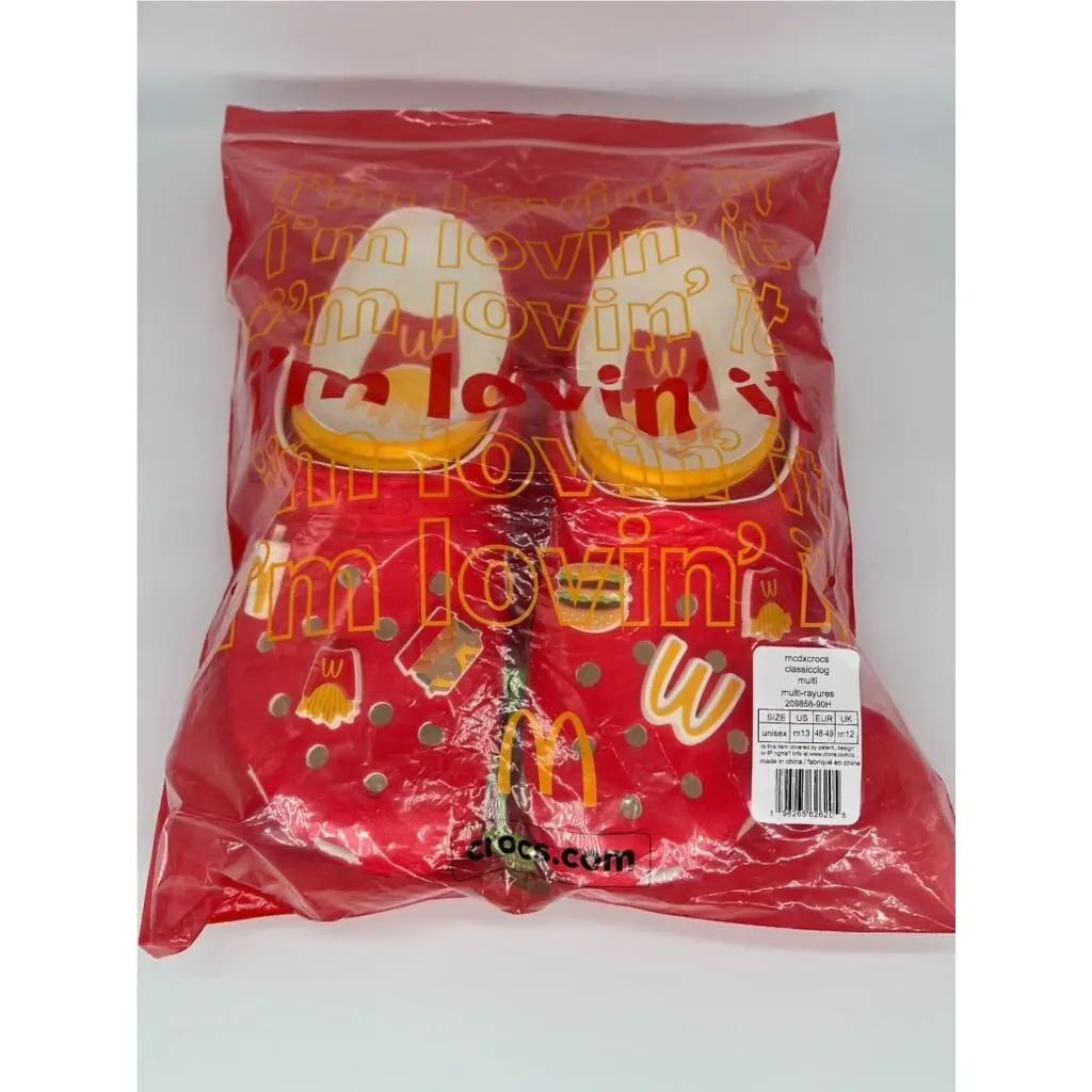 Crocs shoes - Crocs Adult McDonalds - Adult McDonalds - Red 3