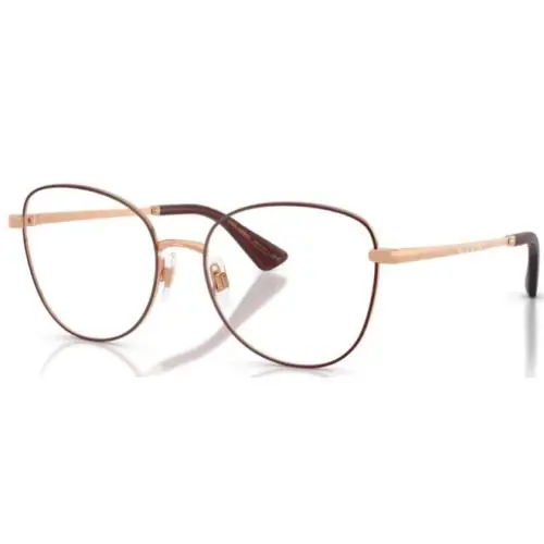 Dolce Gabbana DG1355 1333 Eyeglasses Women`s Rose Gold Full Rim 53mm by Dolce & Gabbana