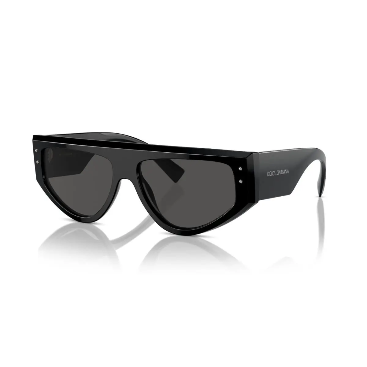 Dolce Gabbana DG 4461 Shiny Black/grey 501/87 Sunglasses