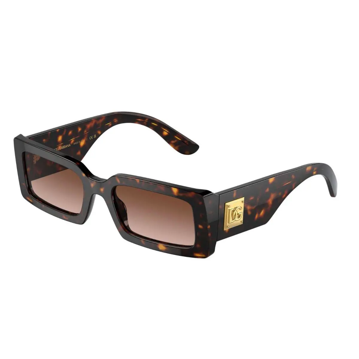 Dolce Gabbana DG 4416 Havana/brown Shaded 502/13 Sunglasses